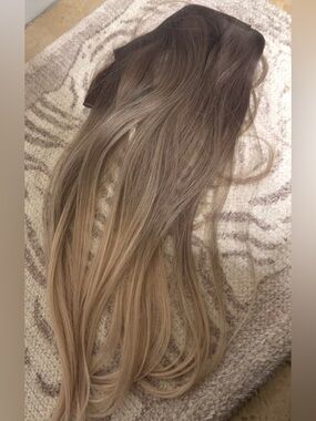 NEW Bellami Pro Volume Weft 22 160g Cool Mochachino/White Blonde 1CC/80 Balayage